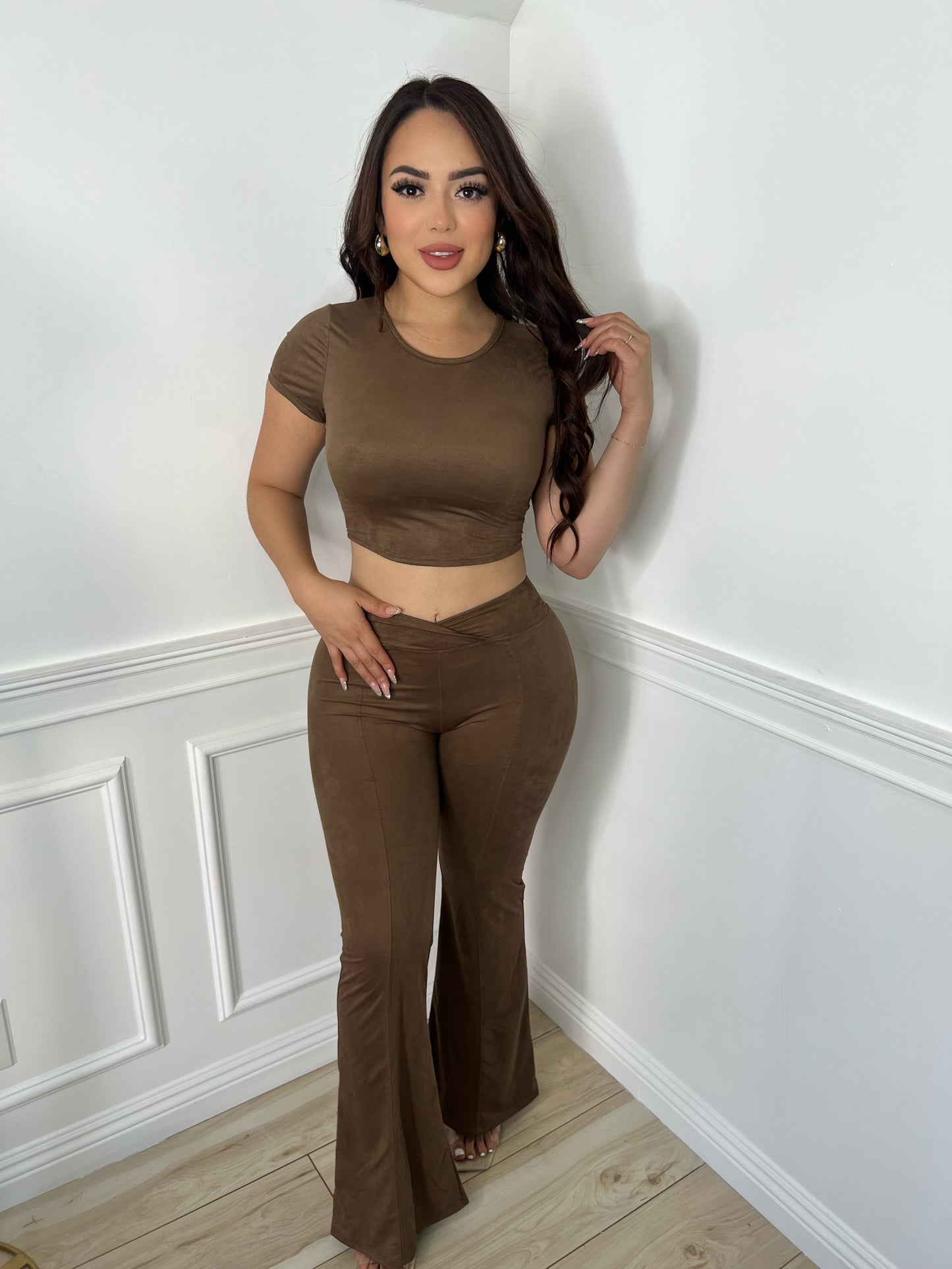 NANCY SET - (BROWN)