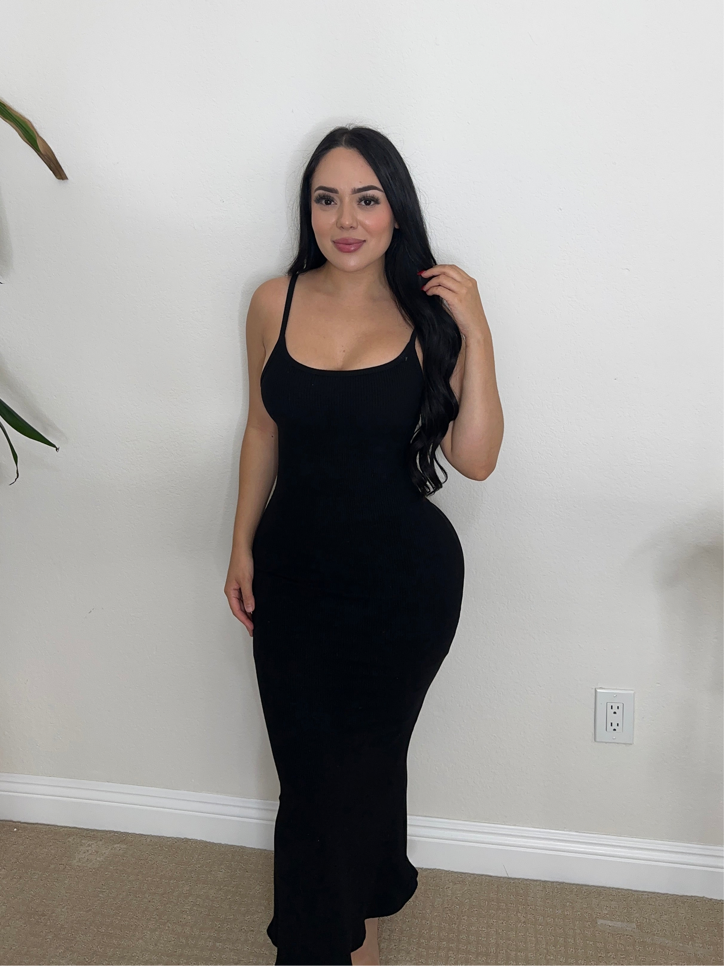 AMAYA DRESS - (BLACK)