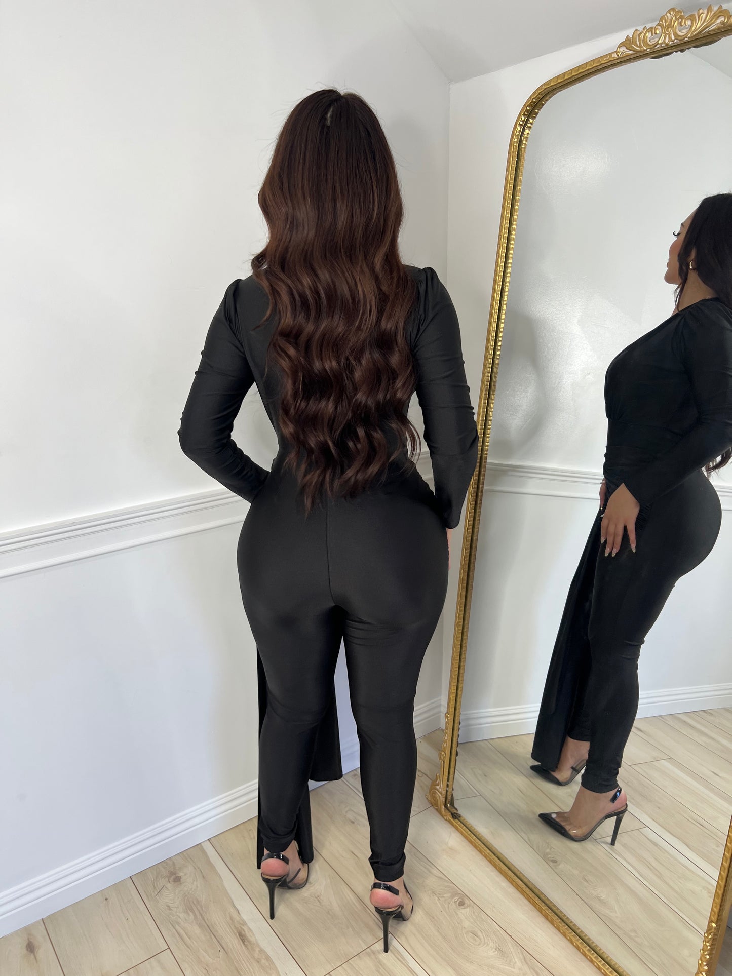 MELISSA JUMPSUIT - (BLACK)