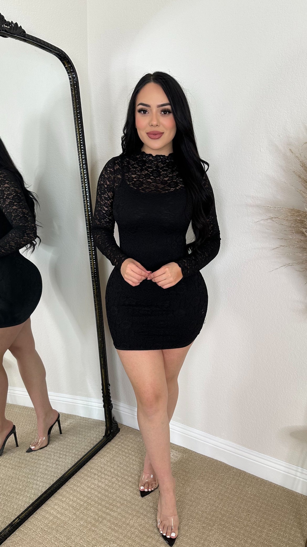 ELSA DRESS - (BLACK)