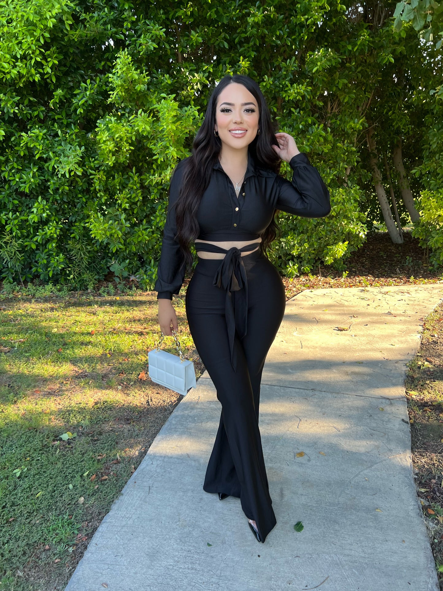 GABBY SET - (BLACK)
