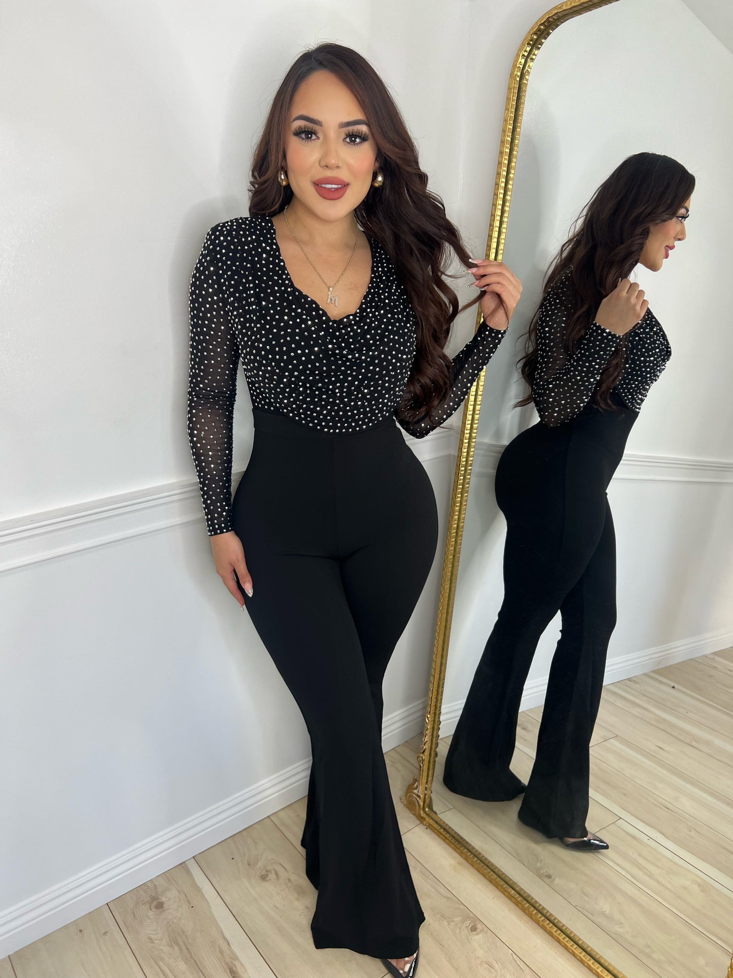GALLY JUMPSUIT - (BLACK)
