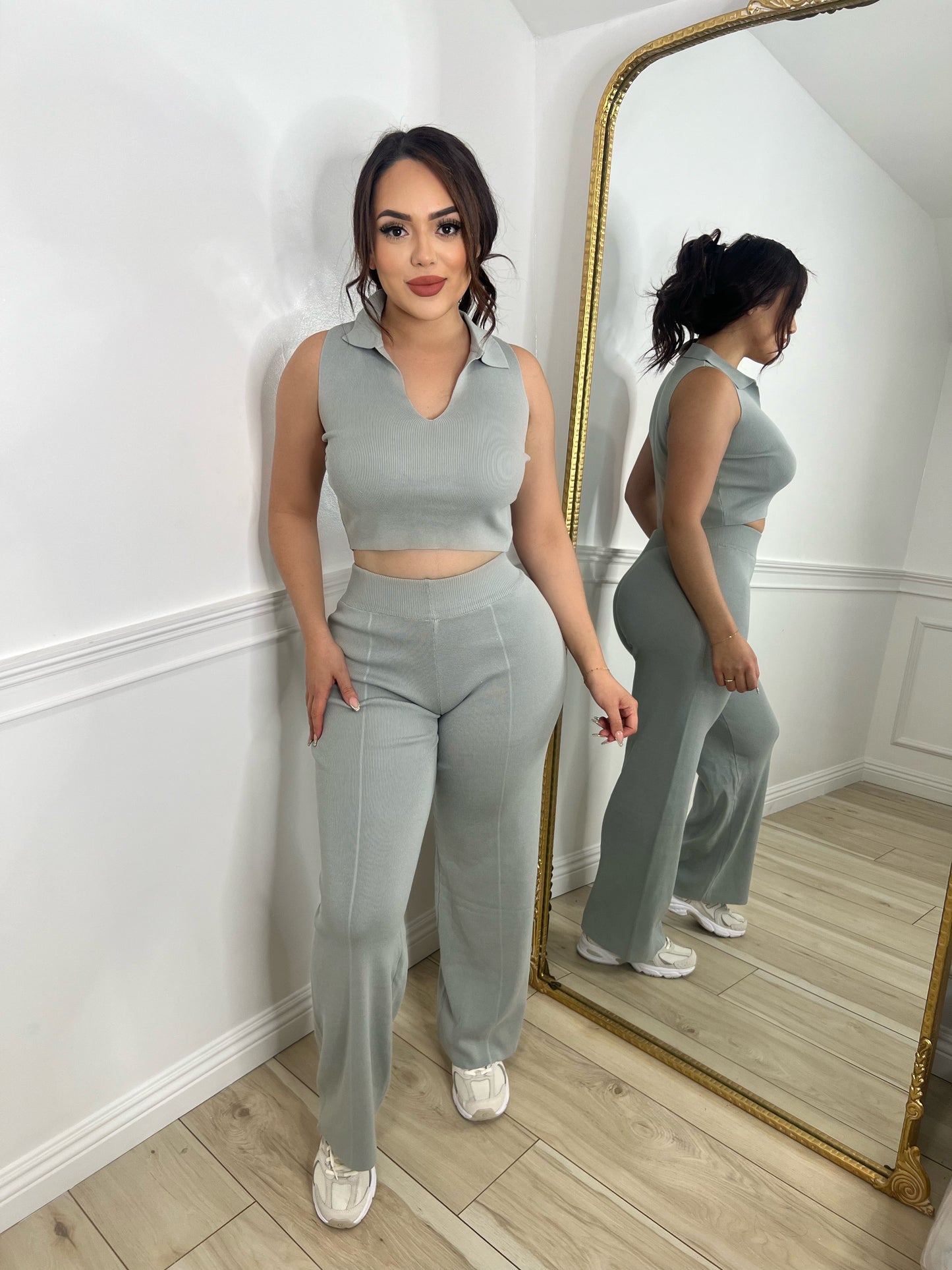 LAURI SET - (GRAY)