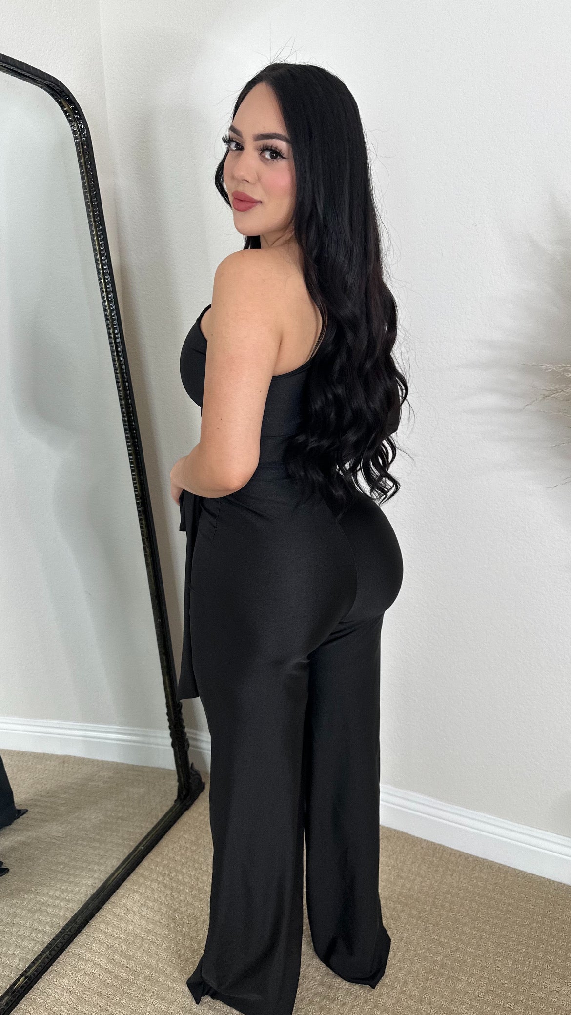 CELENE JUMPSUIT - (BLACK)