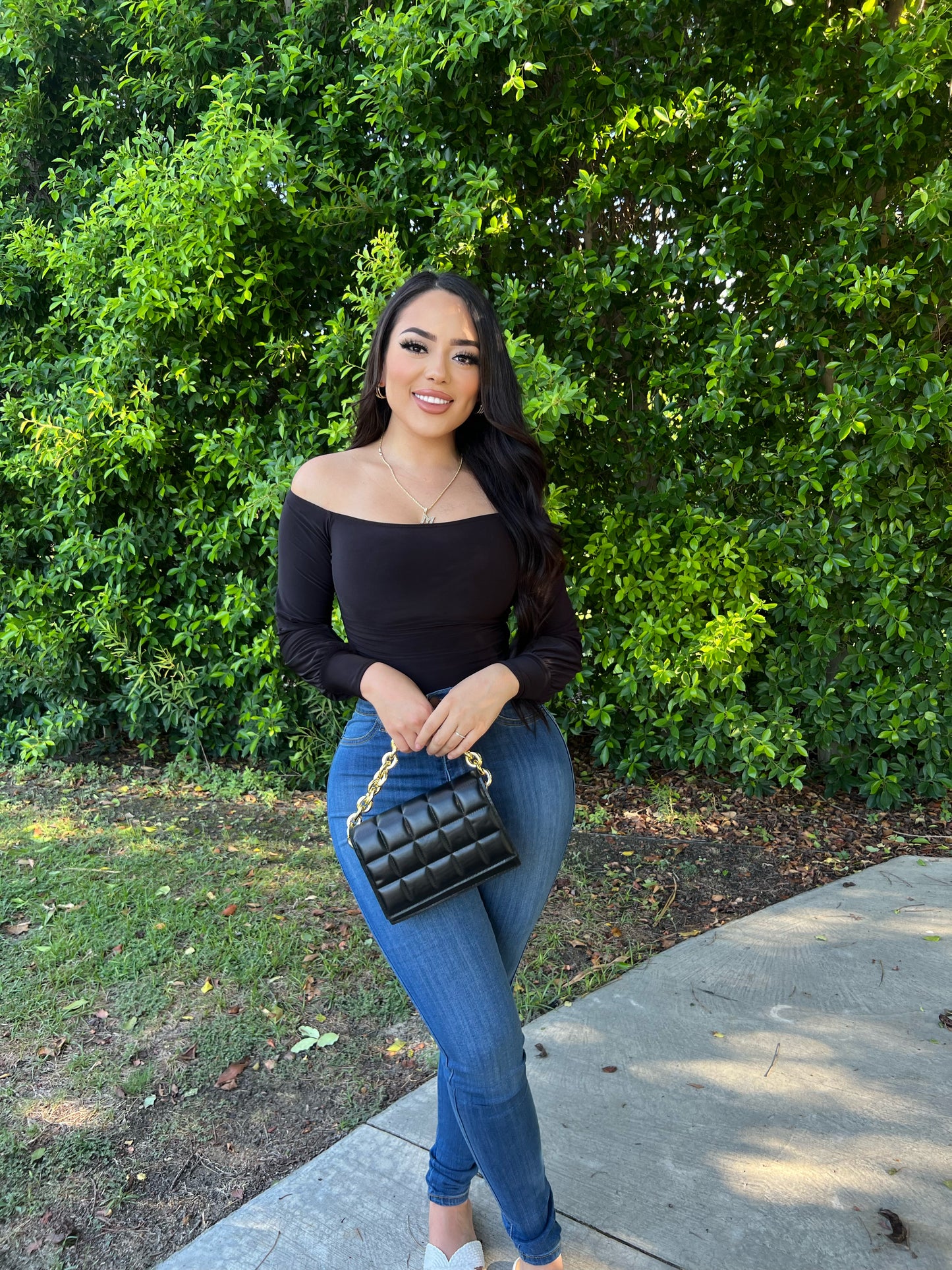 LAURA BODYSUIT - (BLACK)