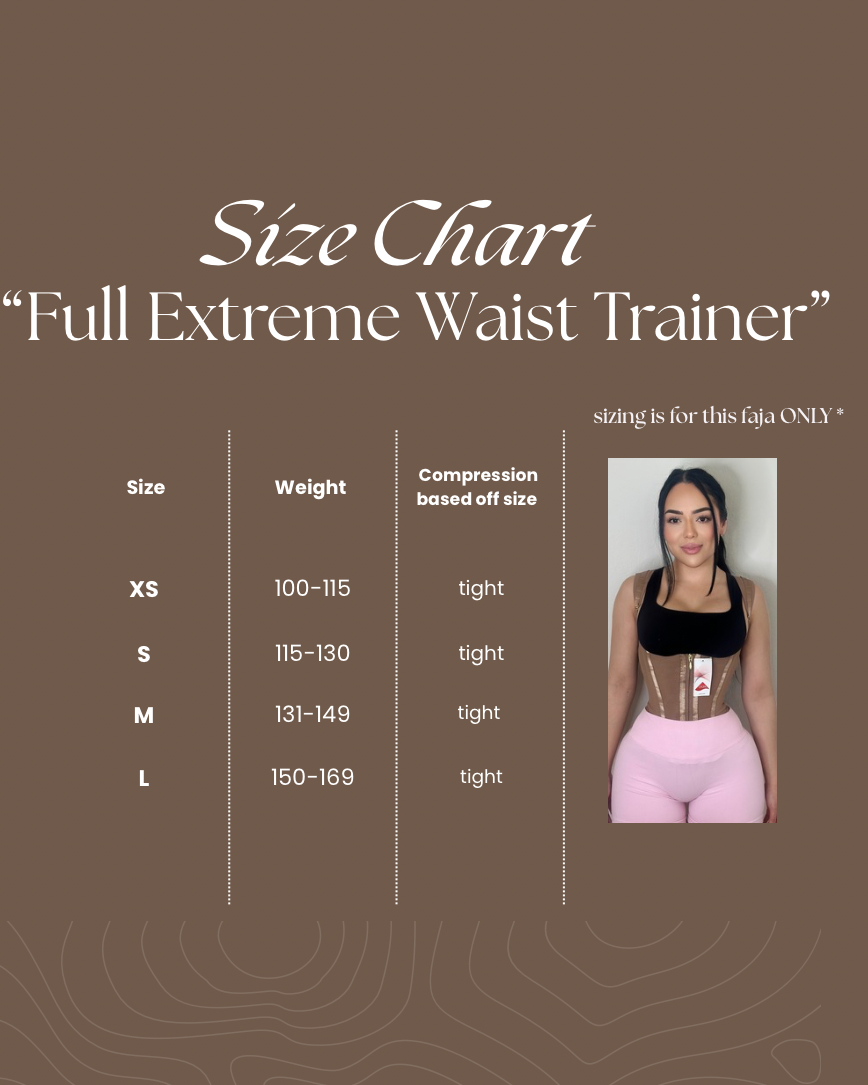 Full Extreme Waist Trainer - MOCHA