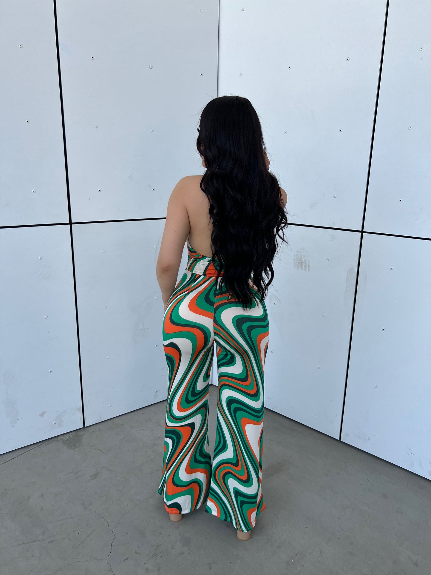 ALEXA JUMPSUIT - (GREEN)