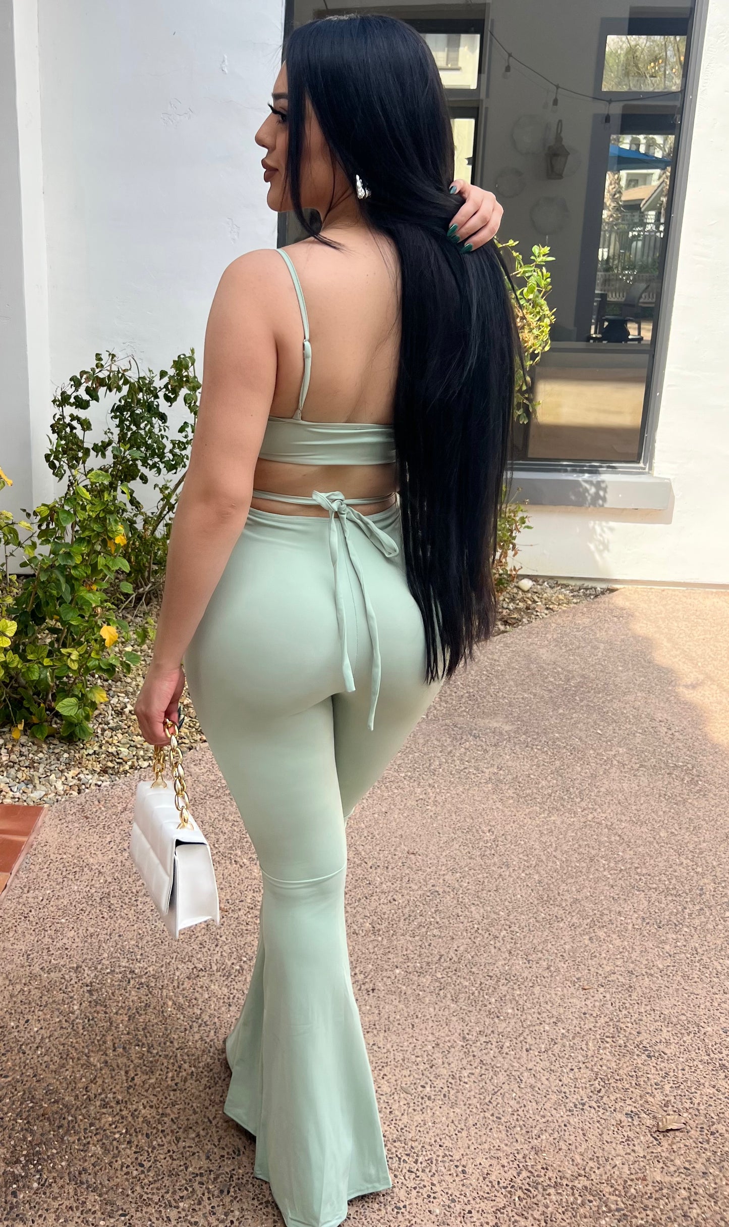 AIME JUMPSUIT - (MINT)