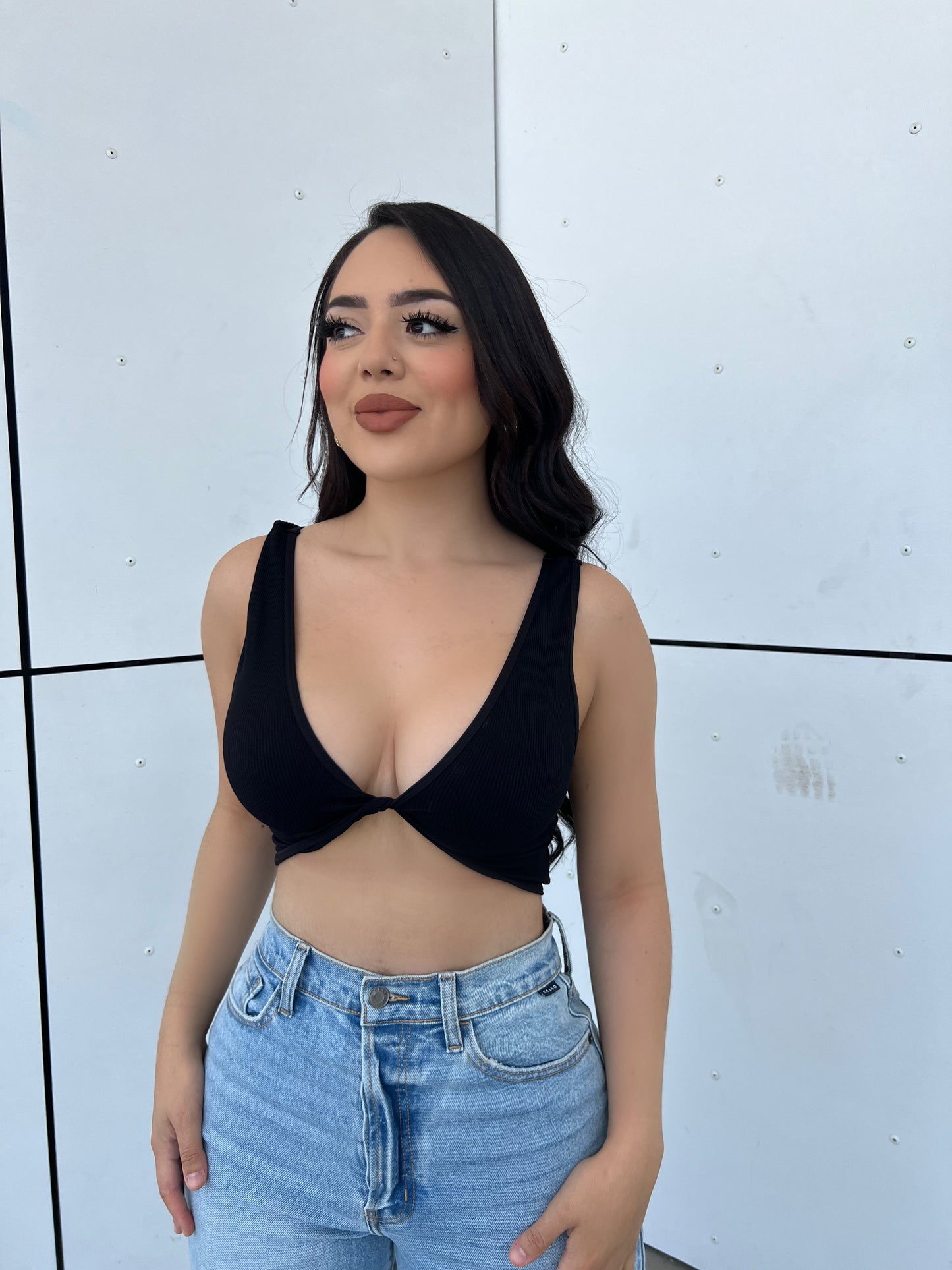 JUANY TOP - (BLACK)