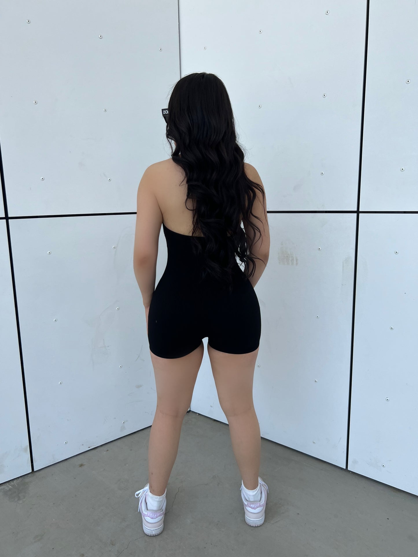 2 CUTE ROMPER - (BLACK)