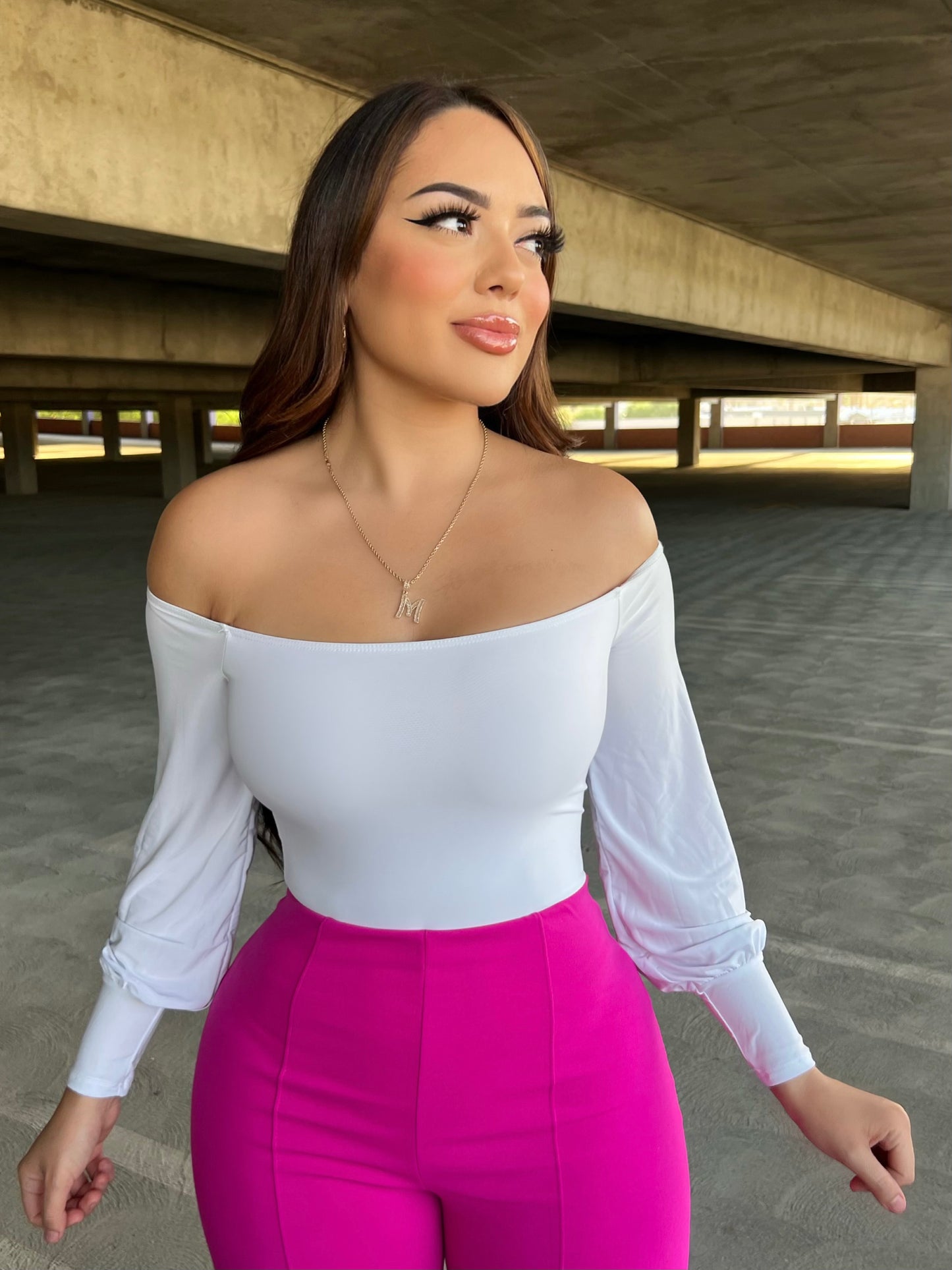 LAURA BODYSUIT - (WHITE)