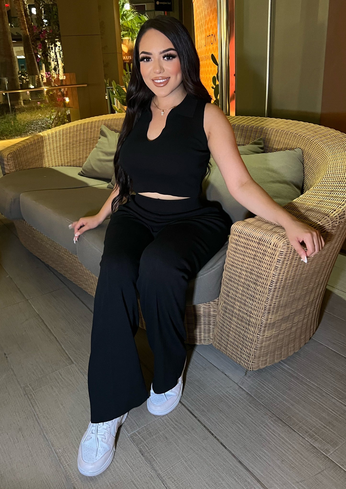 LAURI 2 PIECE - (BLACK)