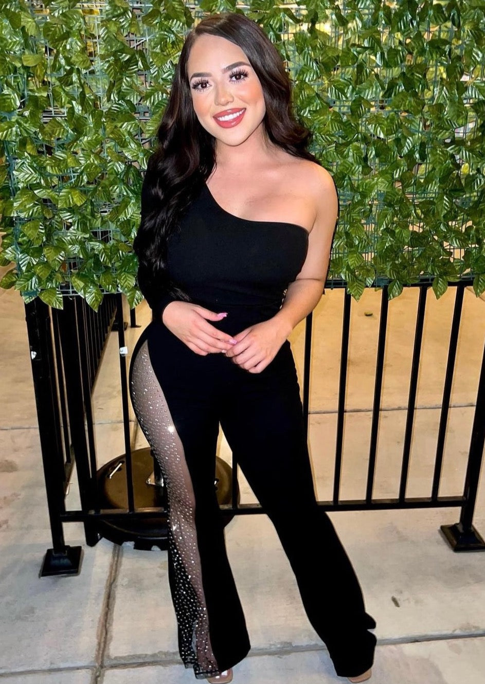 SELENA JUMPSUIT - (BLACK)