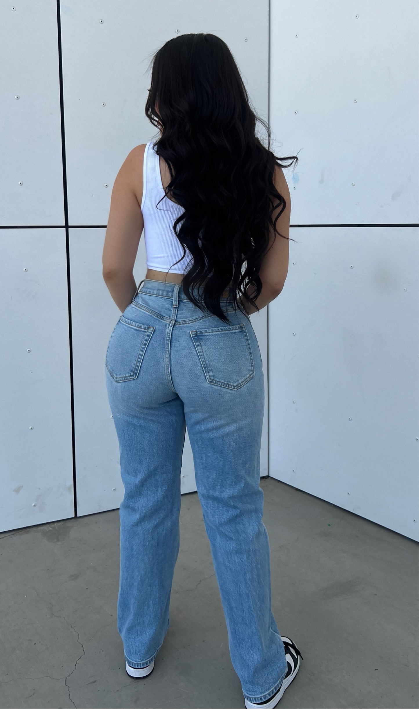 CUTEST MOM JEANS - (DENIM)