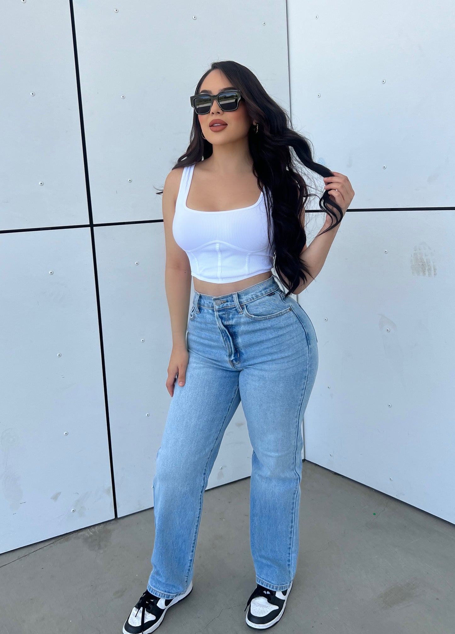 CUTEST MOM JEANS - (DENIM)