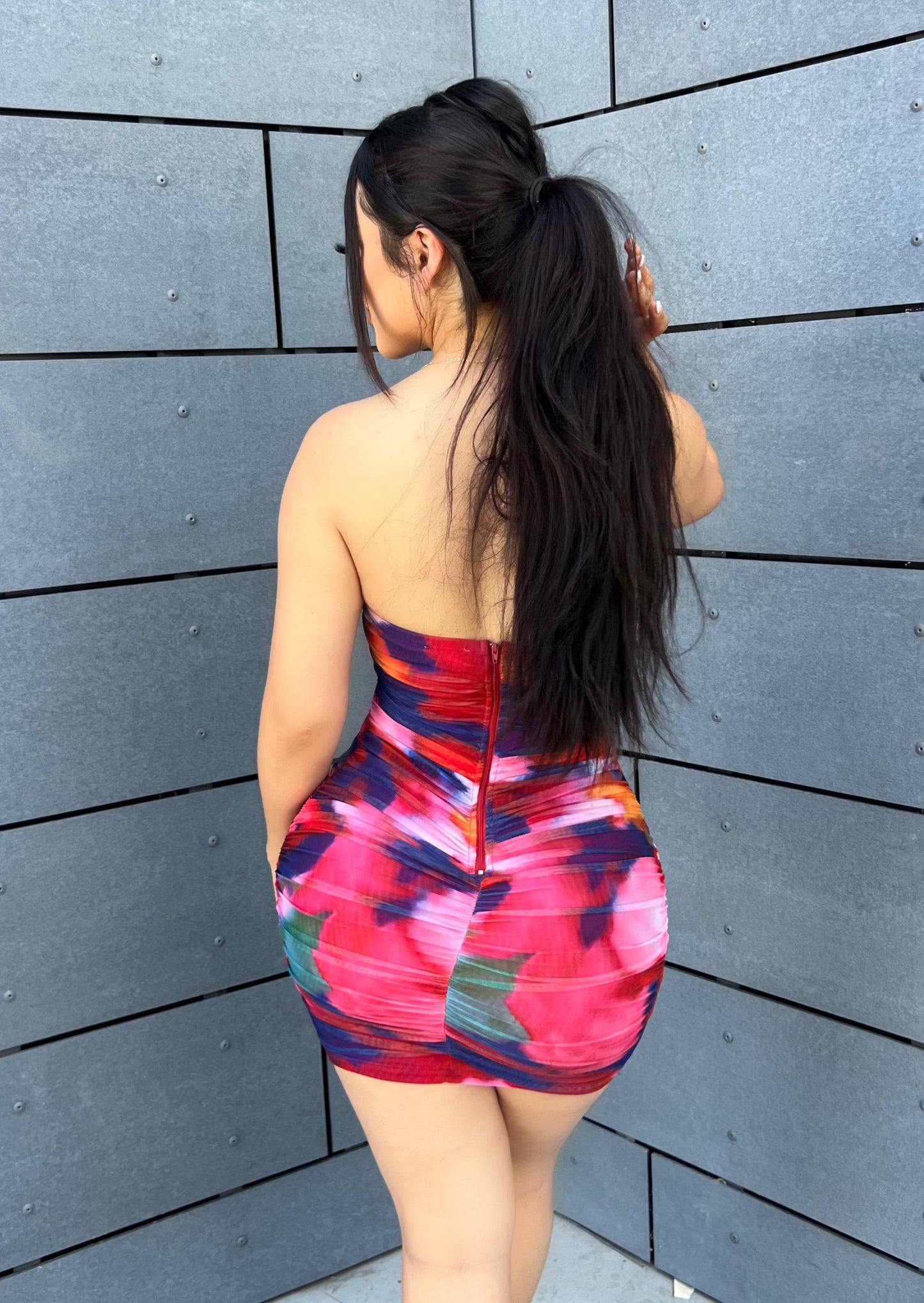 SAMMY DRESS - (PINK)