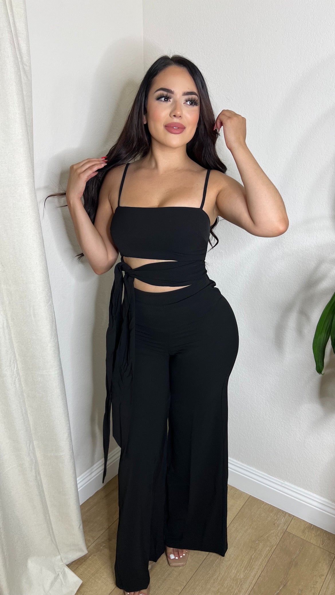 JAYLIN JUMPSUIT - (BLACK)