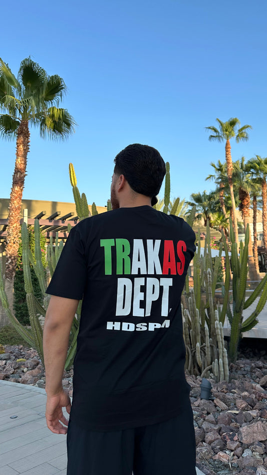 TRAKAS T-SHIRT - (BLACK)