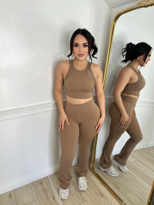 KAREN SET - (LIGHT BROWN)