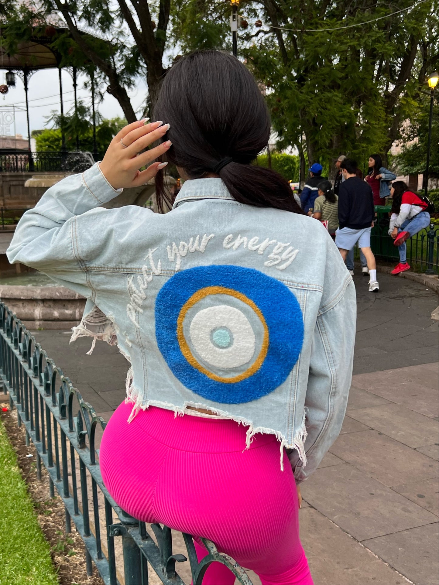 OJO JEAN JACKET - (DENIM)